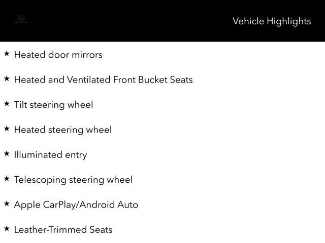 2025 Honda Passport Black Edition