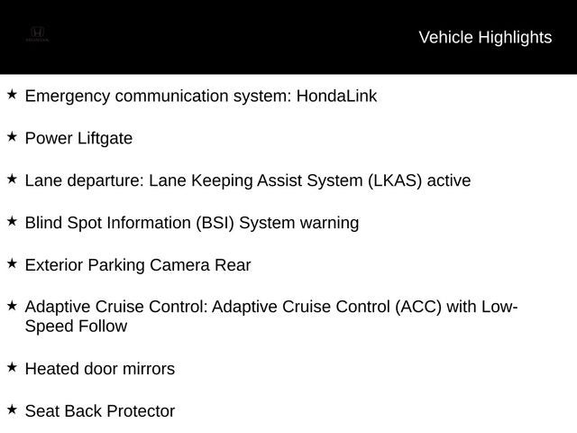 2026 Honda Passport RTL Towing
