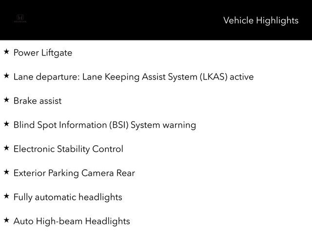 2026 Honda Passport RTL Towing