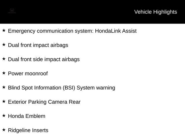 2026 Honda Ridgeline RTL