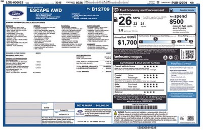 2023 Ford Escape Platinum