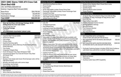 2021 GMC Sierra 1500 AT4