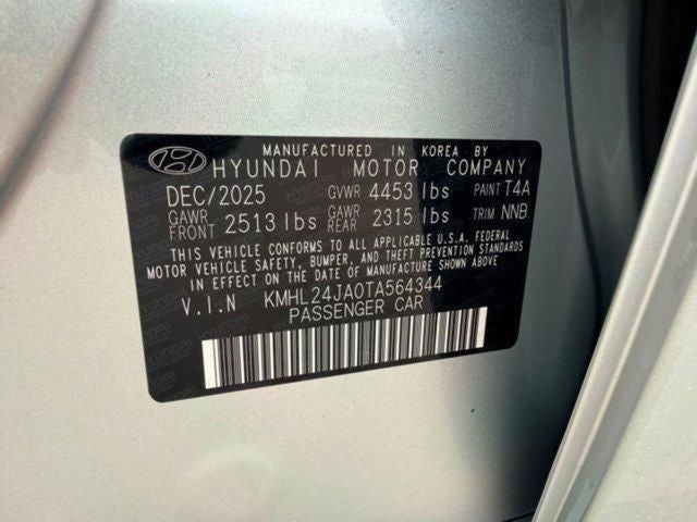 2026 Hyundai Sonata SE