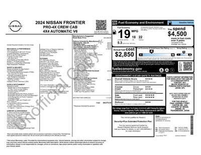 2024 Nissan Frontier PRO-4X