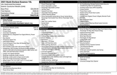 2021 Buick Enclave Essence