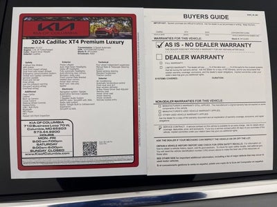 2024 Cadillac XT4 AWD Premium Luxury