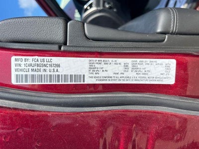 2022 Jeep Grand Cherokee WK Limited 4x4