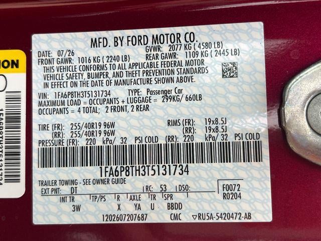 2026 Ford Mustang EcoBoost Premium Fastback