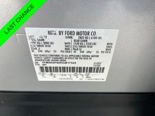 2019 Ford Explorer Limited 4WD