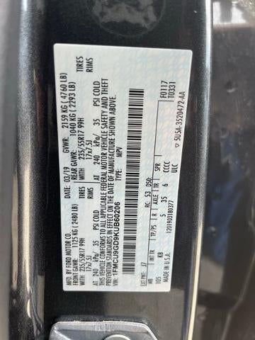 2019 Ford Escape SE 4WD