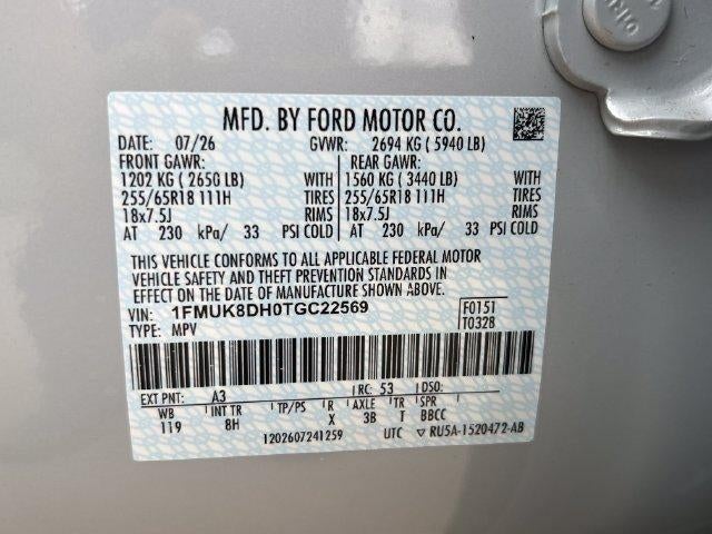 2026 Ford Explorer Active w/100A Pkg 4WD