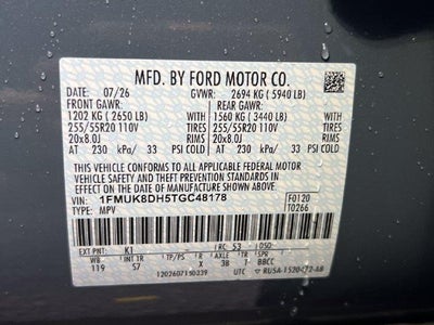 2026 Ford Explorer Active w/100A Pkg 4WD