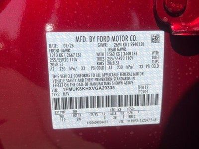 2027 Ford Explorer ST-Line 4WD