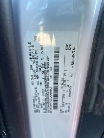 2020 Ford Transit Cargo Van T-250 130" Low Rf 9070 GVWR RWD