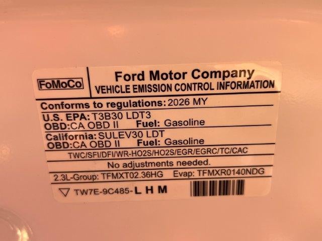 2026 Ford Ranger XL 4WD SuperCrew 5' Box