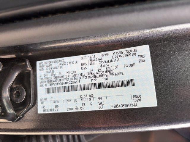 2017 Ford F-150 XLT 4WD SuperCrew 5.5' Box