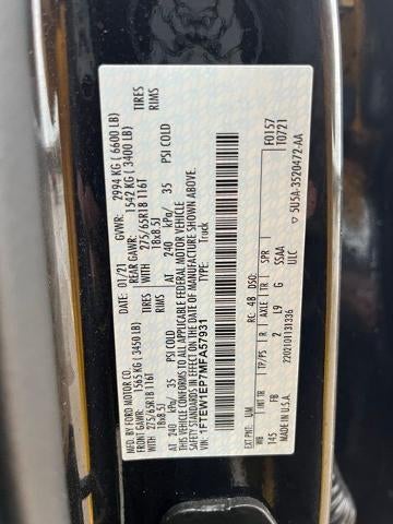 2021 Ford F-150 XLT 4WD SuperCrew 5.5' Box