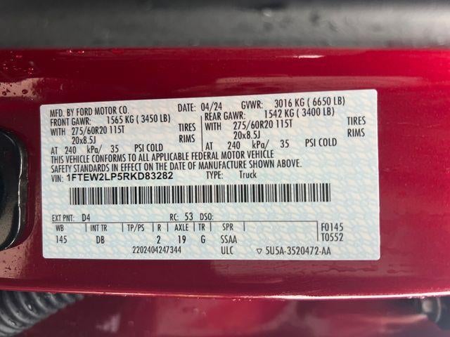 2024 Ford F-150 STX 4WD SuperCrew 5.5' Box