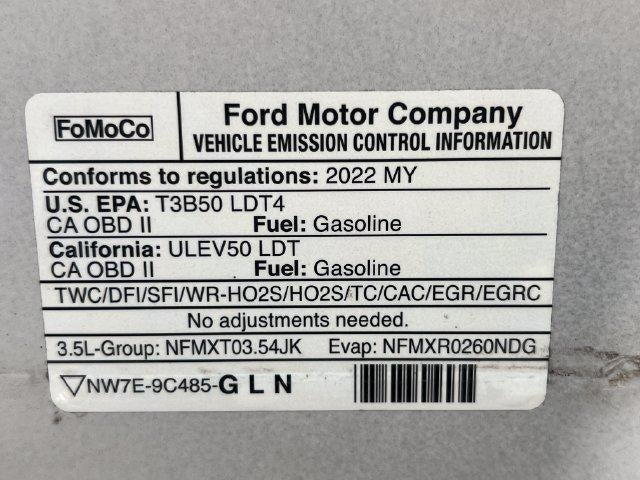 2022 Ford F-150 LARIAT 4WD SuperCrew 5.5' Box