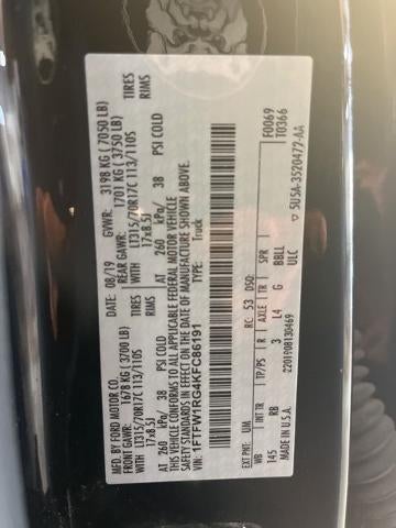 2019 Ford F-150 Raptor 4WD SuperCrew 5.5' Box