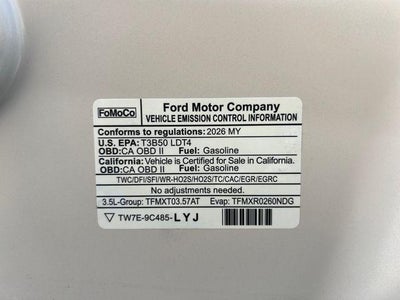2026 Ford F-150 Raptor 4WD SuperCrew 5.5' Box