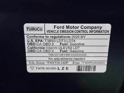 2026 Ford F-150 LARIAT 4WD SuperCrew 5.5' Box