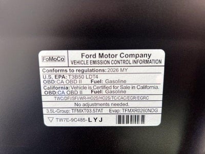 2026 Ford F-150 LARIAT 4WD SuperCrew 5.5' Box