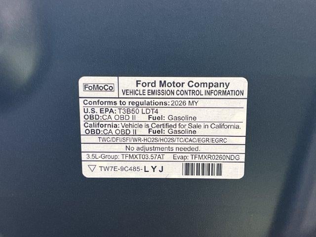 2026 Ford F-150 Platinum 4WD SuperCrew 5.5' Box