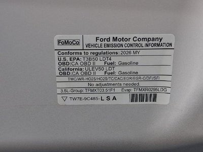 2026 Ford F-150 Platinum 4WD SuperCrew 5.5' Box
