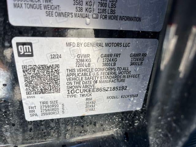2025 Chevrolet Silverado 1500 Crew Cab Short Box 4-Wheel Drive RST