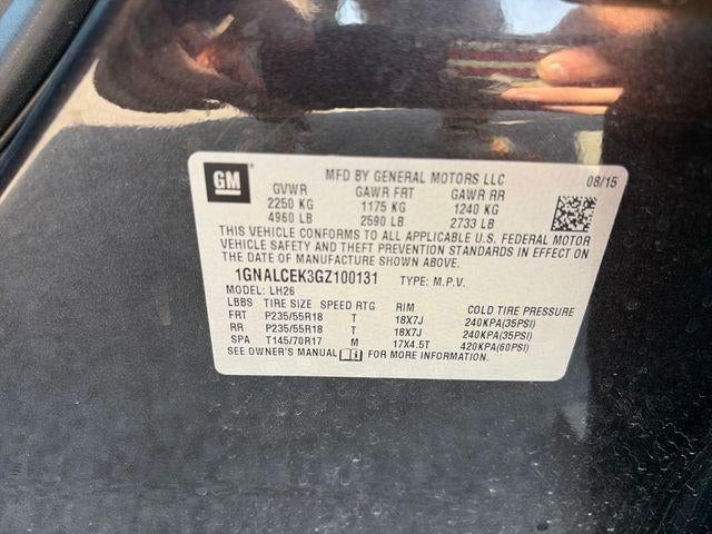 2016 Chevrolet Equinox FWD LT