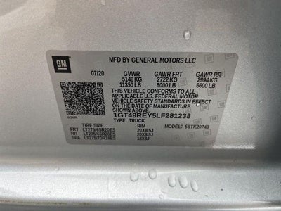 2020 GMC Sierra 2500 HD Crew Cab Standard Box 4-Wheel Drive Denali