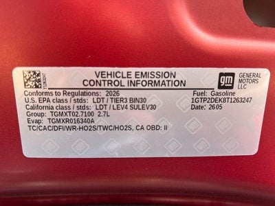 2026 GMC Canyon Crew Cab Short Box 4-Wheel Drive AT4