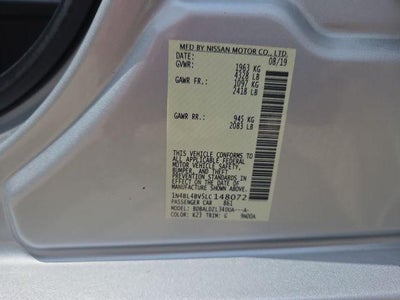 2020 Nissan Altima 2.5 S Sedan