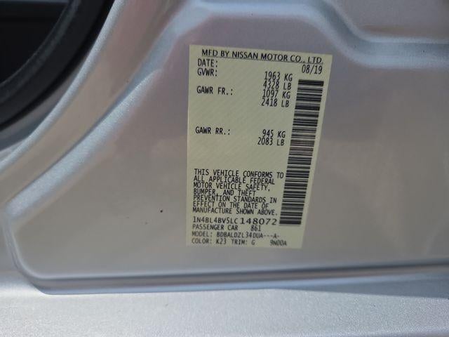 2020 Nissan Altima 2.5 S Sedan