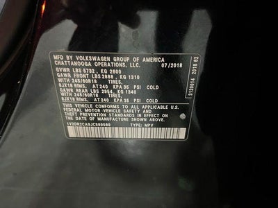 2018 Volkswagen Atlas 3.6L V6 SE w/Technology FWD