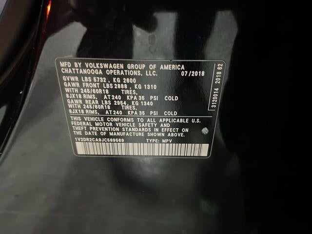 2018 Volkswagen Atlas 3.6L V6 SE w/Technology FWD