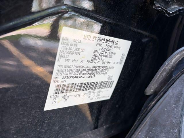 2018 Ford Edge Titanium AWD