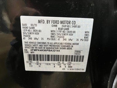 2023 Ford Edge Titanium AWD