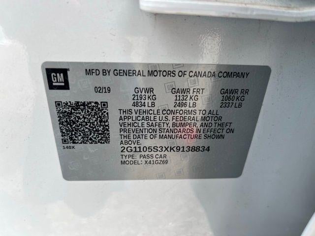 2019 Chevrolet Impala Premier