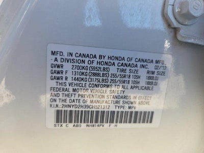 2012 Acura MDX AWD with Technology Package