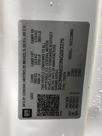 2022 Chevrolet Silverado 1500 LTD Regular Cab Long Box 2-Wheel Drive WT