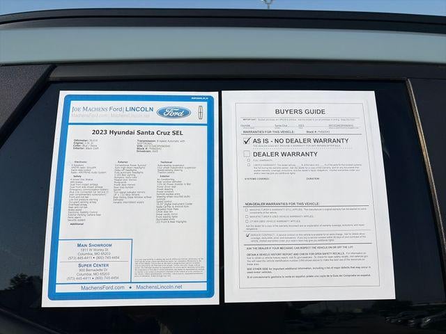2023 Hyundai SANTA CRUZ SEL AWD