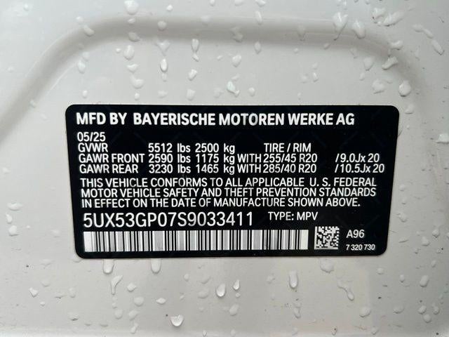 2025 BMW X3 30 xDrive Sports Activity Vehicle