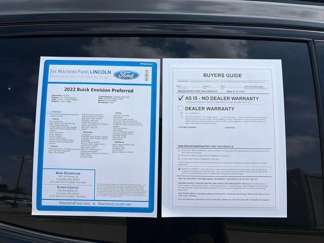 2022 Buick Envision AWD 4dr Preferred