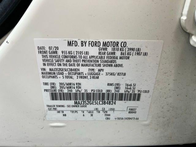 2020 Ford EcoSport SE FWD