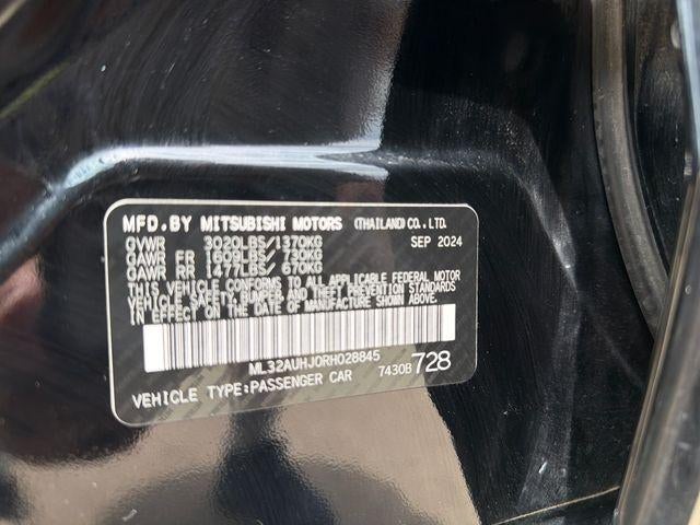 2024 Mitsubishi Mirage ES CVT