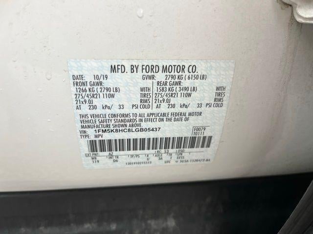 2020 Ford Explorer Platinum 4WD