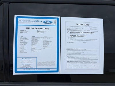 2025 Ford Explorer ST-Line 4WD