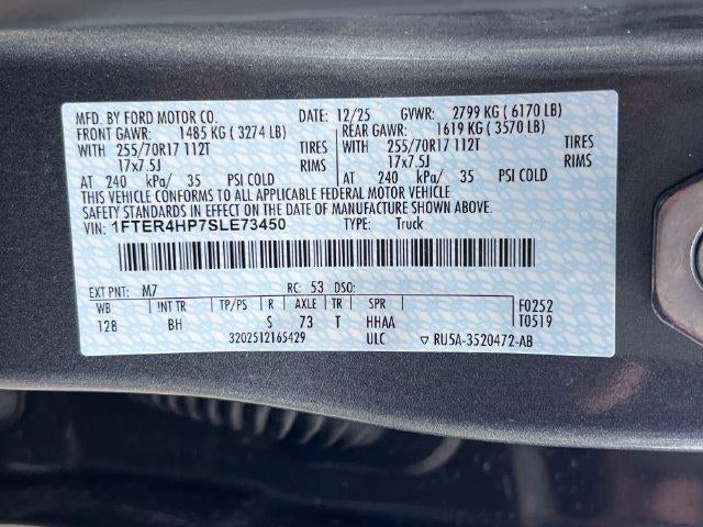 2025 Ford Ranger XLT 4WD SuperCrew 5' Box